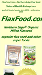 Mobile Screenshot of flaxfood.com